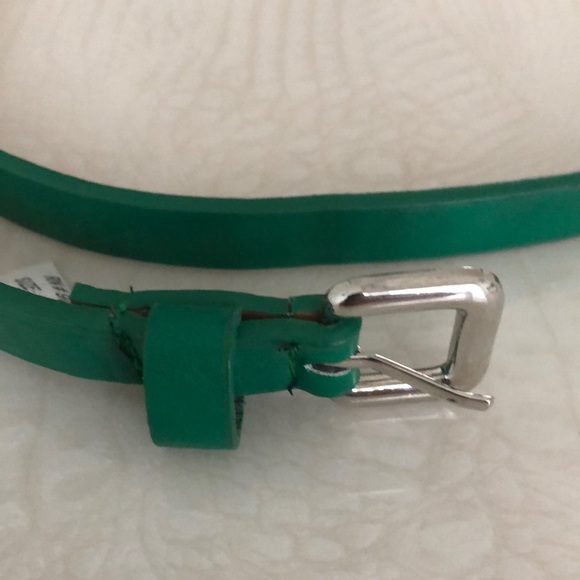 Forest green thin belt - Picture 3 of 3